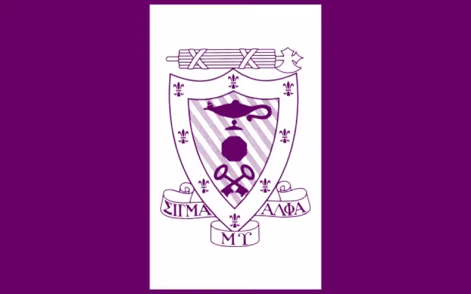 Flag of Sigma Alpha Mu